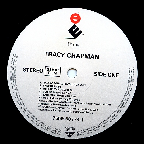 Album du siècle du mois : Tracy Chapman