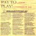 Eugene Chadbourne - Pay To Play