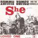 James Tommy & The Shondells - She / Loved One
